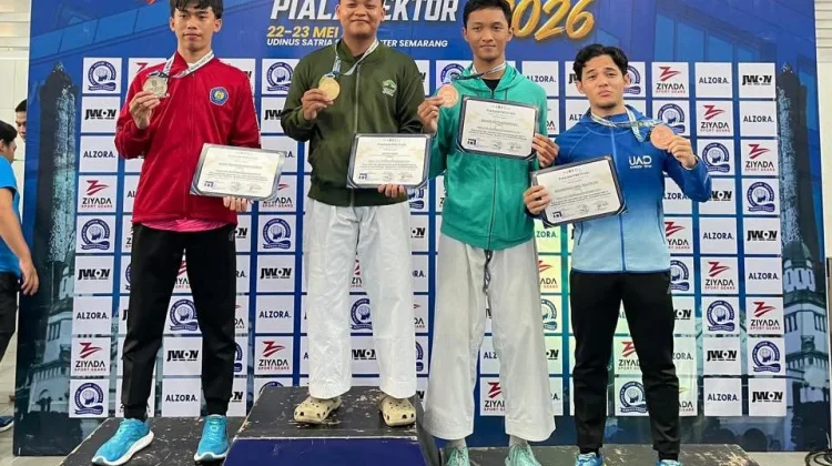 Kejurnas Karate Piala Rektor Udinus, Atlet USM Gondol 3 Emas