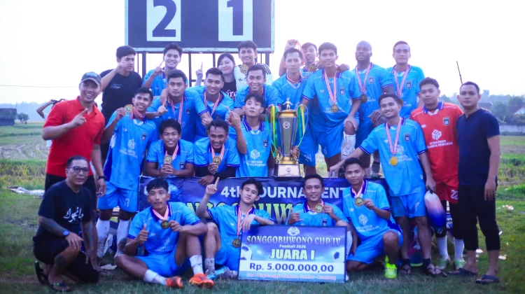Songgo Buwono Cup IV Sajikan Sepakbola Berkelas, Banyak Pemain Liga Tampil