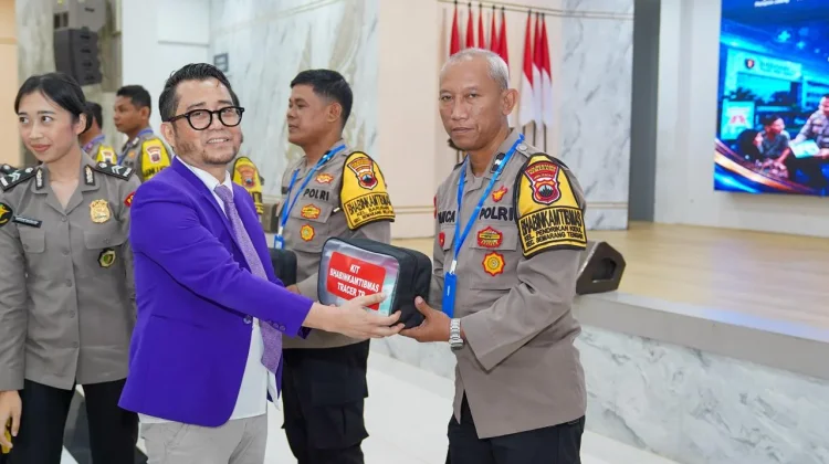 Dukung Eliminasi TB 2030, Polda Jateng Latih Bhabinkamtibmas Jadi Tracer
