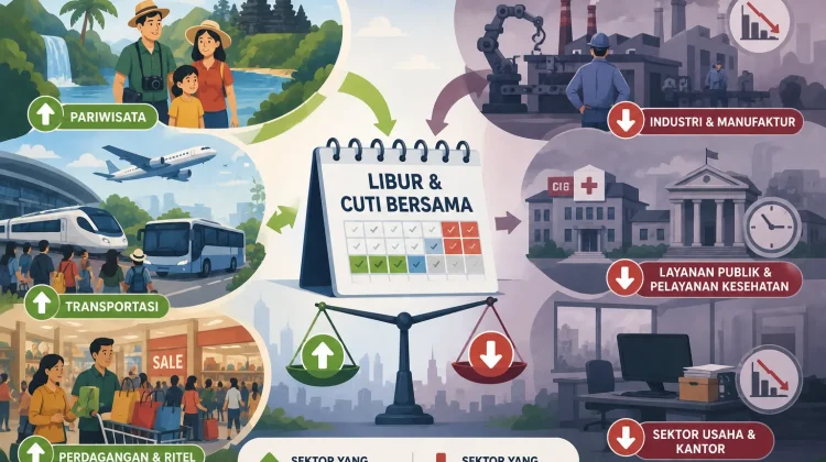 Sektor Paling Terdampak Kebijakan Libur dan Cuti Bersama