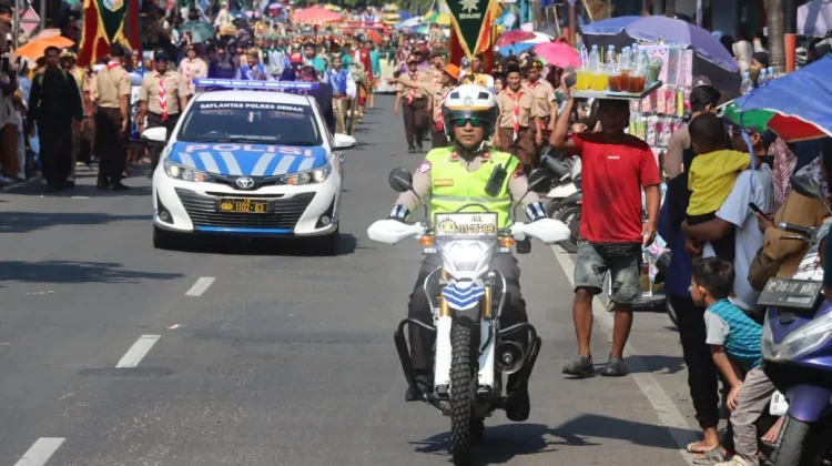 Grebeg Besar Demak Dijaga Ketat, 500 Personel Gabungan Diterjunkan