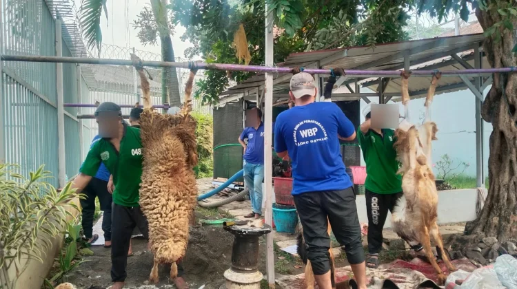 Lapas Batang Tebar Kepedulian Sosial Lewat Kurban Iduladha
