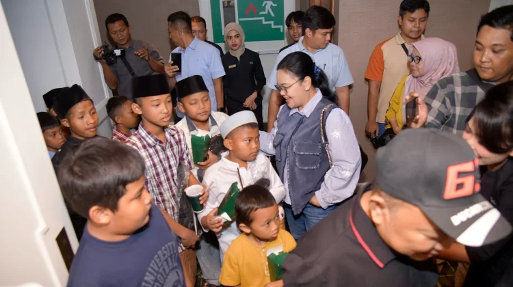 Ajak Anak-anak Yatim Nobar Film, Agustina Hadirkan Kebahagiaan dan Semangat