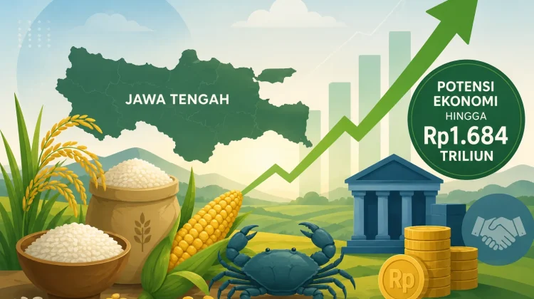 OJK Bidik Potensi Pangan Jateng Bernilai Rp1.684 Triliun