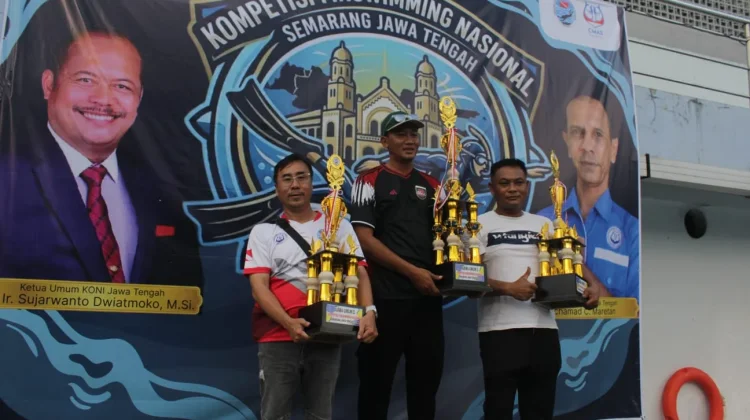 Shark Diving Club Bandung Raih Juara Umum Finswimming Nasional 2026