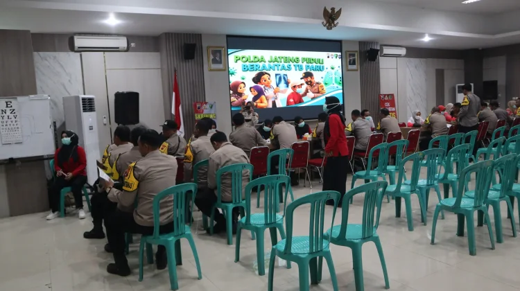 Polres Demak Siapkan Bhabinkamtibmas Jadi Garda Depan Penanggulangan TB
