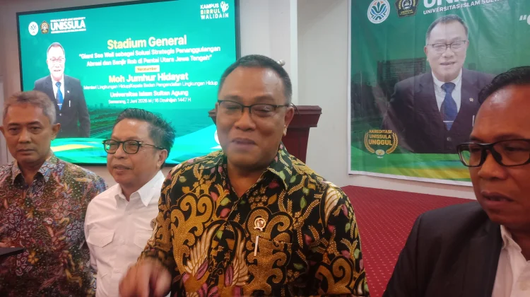 Menteri LH: Jangan Hanya Andalkan Giant Sea Wall untuk Atasi Rob Pantura