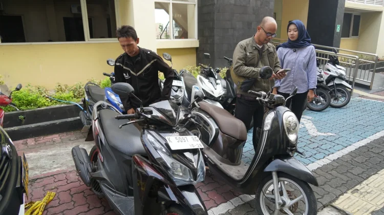 Polrestabes Semarang Bongkar Jaringan Curanmor, Motor Korban Mulai Dikembalikan