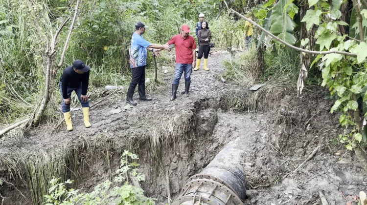PDAM Semarang Siapkan Mitigasi Usai Kebocoran Pipa Air Baku di Ngaliyan