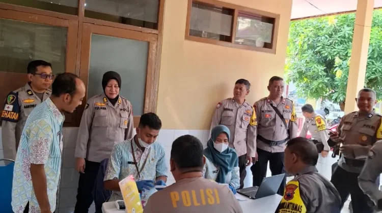 Polda Jateng Pastikan Bhabinkamtibmas Sehat dan Bebas TB Paru Sebelum Jadi Tracer