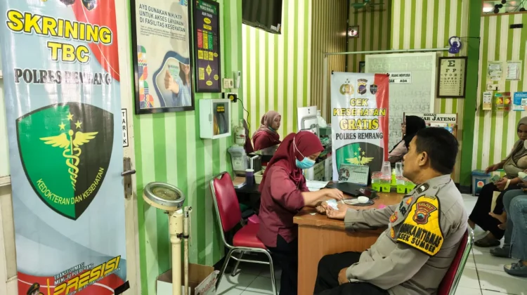 Polda Jateng Pastikan Bhabinkamtibmas Sehat dan Bebas TB Paru Sebelum Jadi Tracer