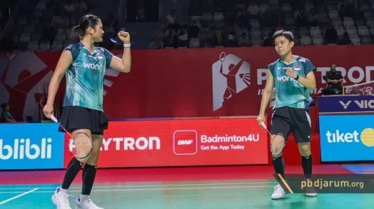 Fadia/Tiwi Tumbangkan Ganda Nomor Tiga Dunia di Indonesia Open 2026