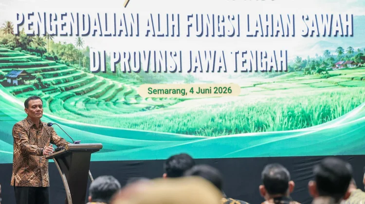 Cegah Alih Fungsi, Jateng Kejar 970 Ribu Hektare Sawah Dilindungi