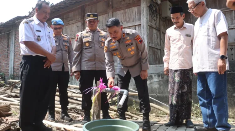 Polres Demak Resmikan Sumur Bor untuk Warga Solondoko