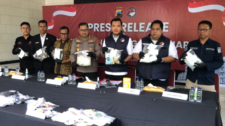 Polda Jateng Gagalkan Peredaran 1,5 Kg Sabu, Ribuan Jiwa Terselamatkan