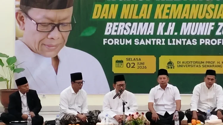 Ngaji Kebangsaan di USM, KH Munif Zuhri Ajak Jamaah Maknai Esensi Iman
