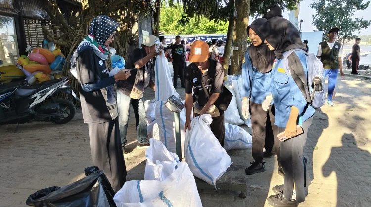 Sampah Pesisir Berkurang, Terkumpul 263,7 Kilogram
