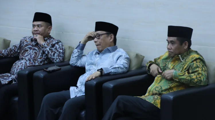 Stafsus dan Staf Ahli Menag Tekankan Kampus Tingkatkan Kualitas Informasi Publik