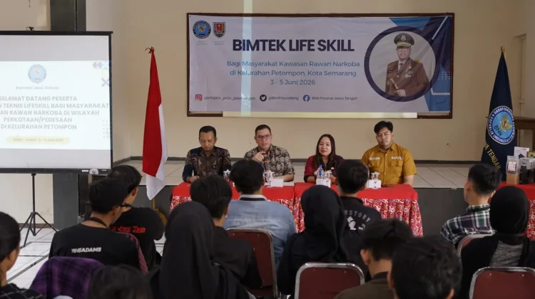Perkuat Pencegahan Narkotika, BNN Jateng Berdayakan Masyarakat Rawan Narkoba