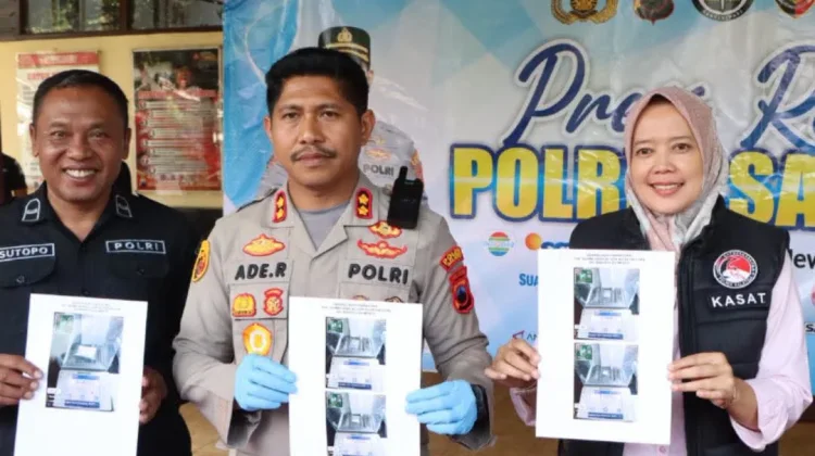Satresnarkoba Polres Salatiga Gulung Pengedar Sabu Asal Demak, Barang Bukti 54gr