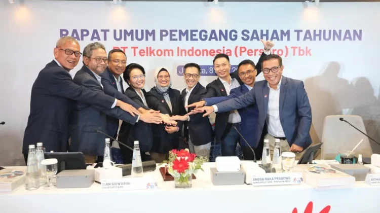 Telkom Bagikan Dividen Rp21,9 Triliun, Direksi Tetap Dipertahankan