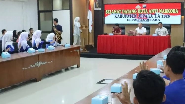 Berantas Narkoba, Polres Jepara Gandeng Agen Perubahan Muda untuk Edukasi Gen Z