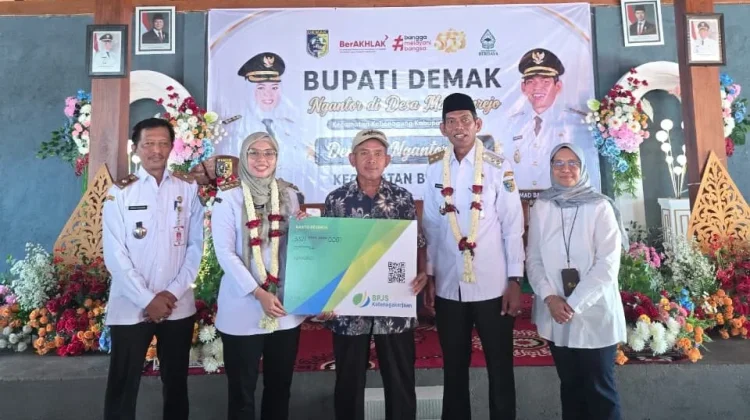Program Demang Ngantor Deso Perluas Perlindungan bagi Pekerja Rentan di Demak