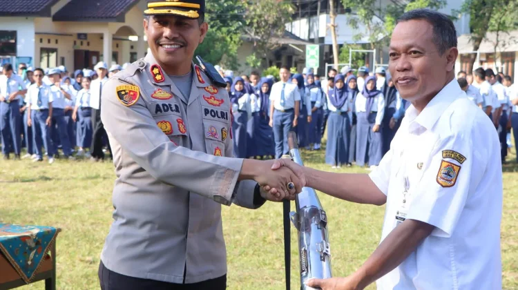 Monumen Larangan Knalpot Brong Hadir di SMKN 3 Salatiga
