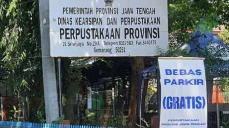 Halo RRI, Warga Apresiasi Kebijakan Parkir Gratis di Perpusda Jateng