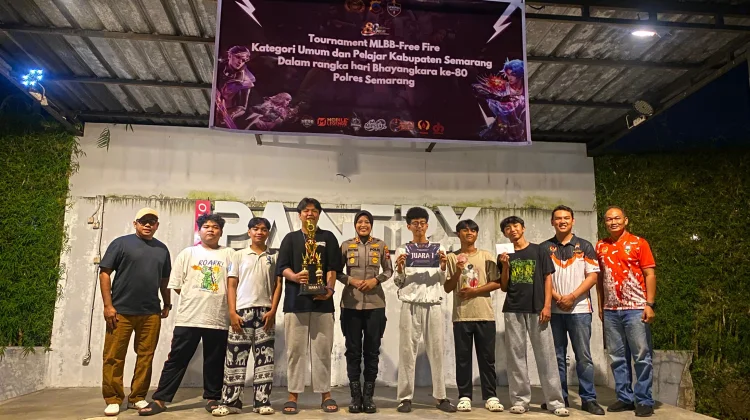 Turnamen E-Sport Kapolda Cup 2026, Polres Semarang Terjunkan 2 Tim