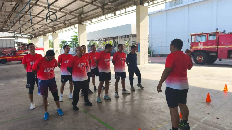 Bandara Jenderal Ahmad Yani Gelar Physical Fitness Test Bagi Pemadam Bandara