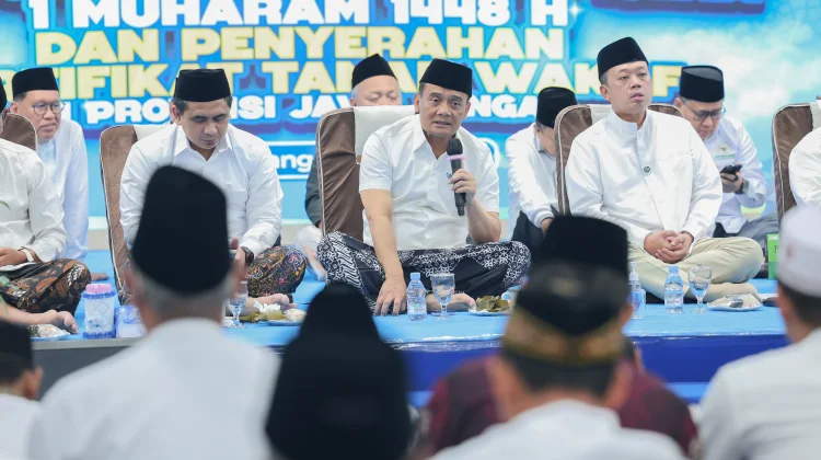 Tertinggi Nasional, Jateng Catat 73.864 Bidang Tanah Wakaf Bersertifikat