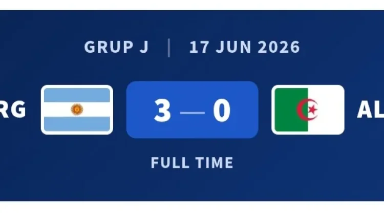 Messi Cetak Hattrick, Argentina Taklukkan Aljazair 3-0