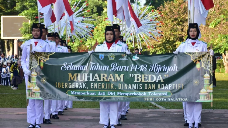 Pawai Taaruf 1 Muharram 1448 H Warnai Harmoni Toleransi di Salatiga