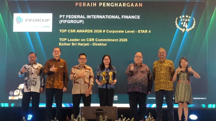 FIFGROUP Raih Dua Penghargaan TOP CSR Awards 2026, Bukti Komitmen Keberlanjutan