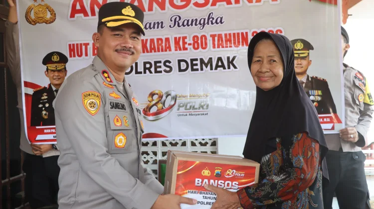Kapolres Demak: Jasa Purnawirawan dan Warakawuri Tak Pernah Dilupakan