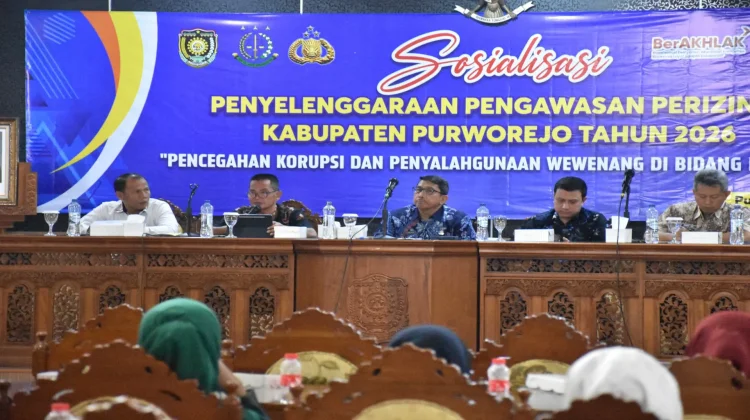 Pemkab Purworejo Gencarkan Koordinasi Awasi Perizinan, Cegah KKN dan Pungli