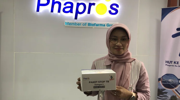 Phapros Perkuat Dukungan Program Berantas TB Paru Milik Presiden Prabowo