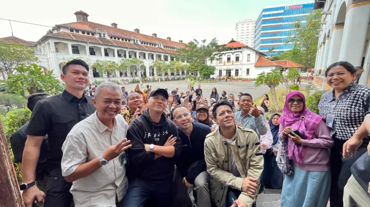 The Dudas Syuting di Lawang Sewu Semarang, Beri Kejutan Pengunjung