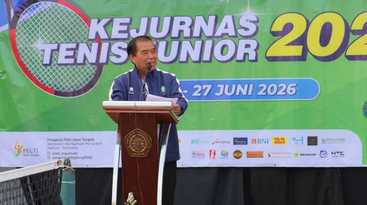 Kejurnas Tenis Junior 2026, Komitmen Unimus Dukung Pembinaan Atlet