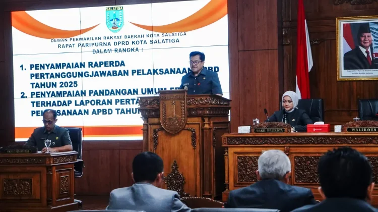 Wali Kota Salatiga Sampaikan Raperda Pertanggungjawaban APBD 2025
