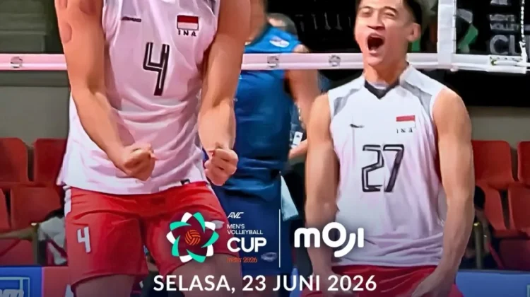 3-2 Indonesia Taklukkan Thailand di AVC Cup 2026