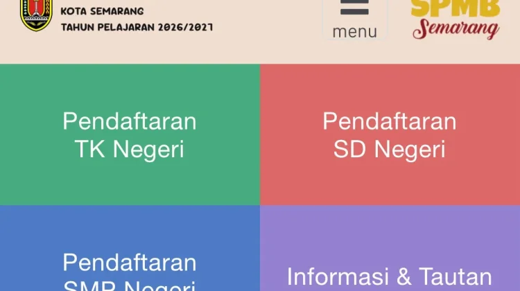Cara Daftar SPMB 2026 Kota Semarang