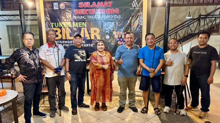 Tim Biliar SIWO PWI Jateng Matangkan Adaptasi Venue di Jakarta