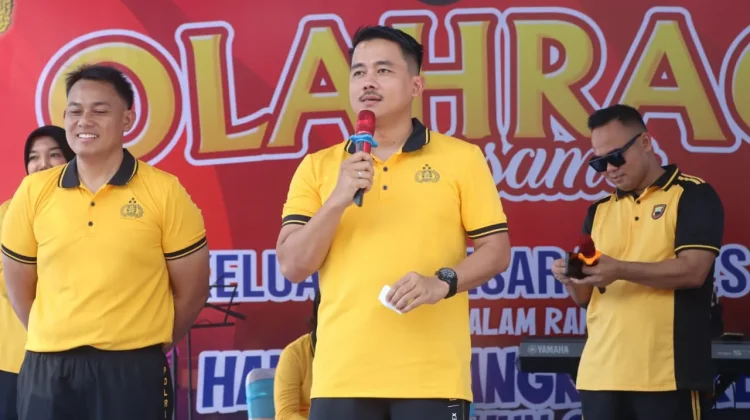 HUT ke-80 Bhayangkara, Polres Demak Pererat Kebersamaan Bersama Masyarakat