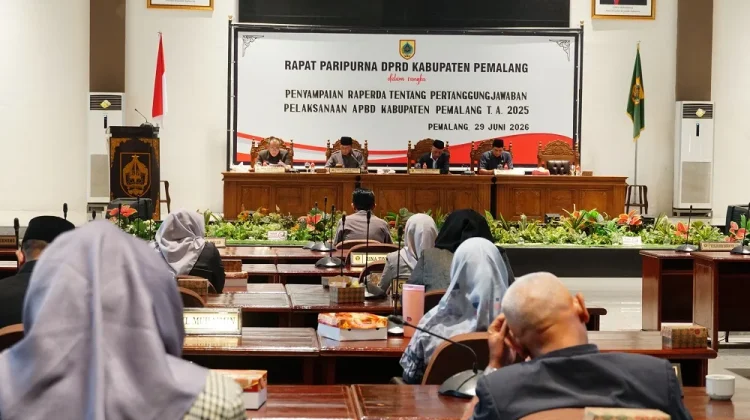 DPRD Pemalang Bahas Raperda Pertanggungjawaban Pelaksanaan APBD 2025