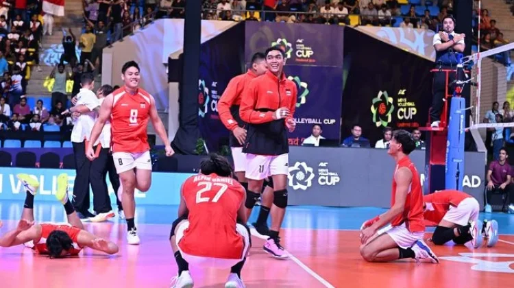 Cetak Sejarah, Timnas Voli Indonesia Juara AVC Cup 2026