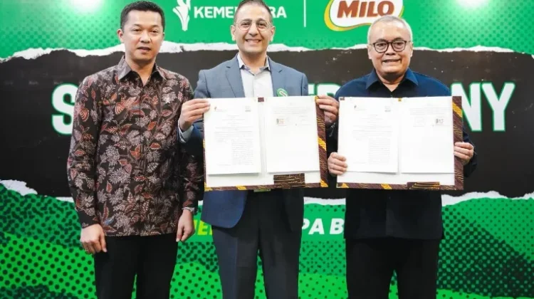 Kemenpora bersama PT Nestle Indonesia Kolaborasi Perkuat Sinergi Olahraga
