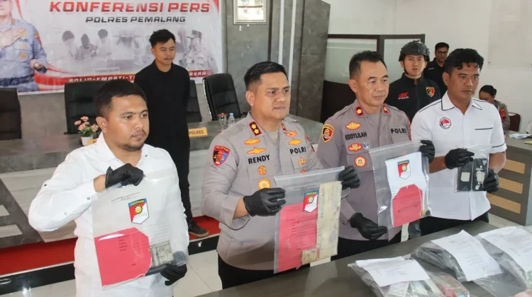 Polres Pemalang Ungkap Jaringan Pengedar Sabu, 3 Tersangka Diamankan