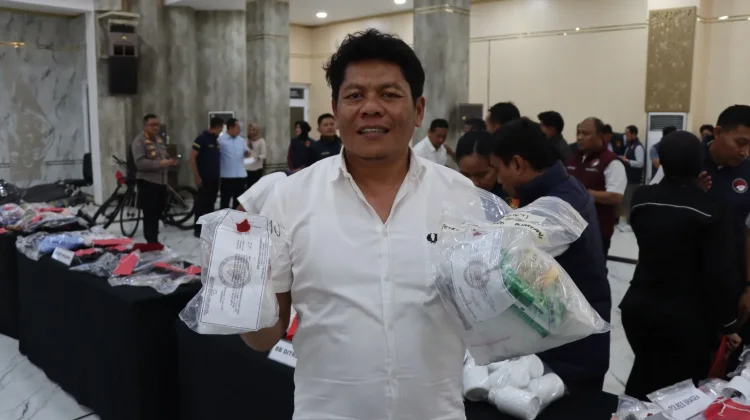 Polrestabes Semarang Sita Lebih dari 10,3 Kilogram Sabu Selama Semester I 2026